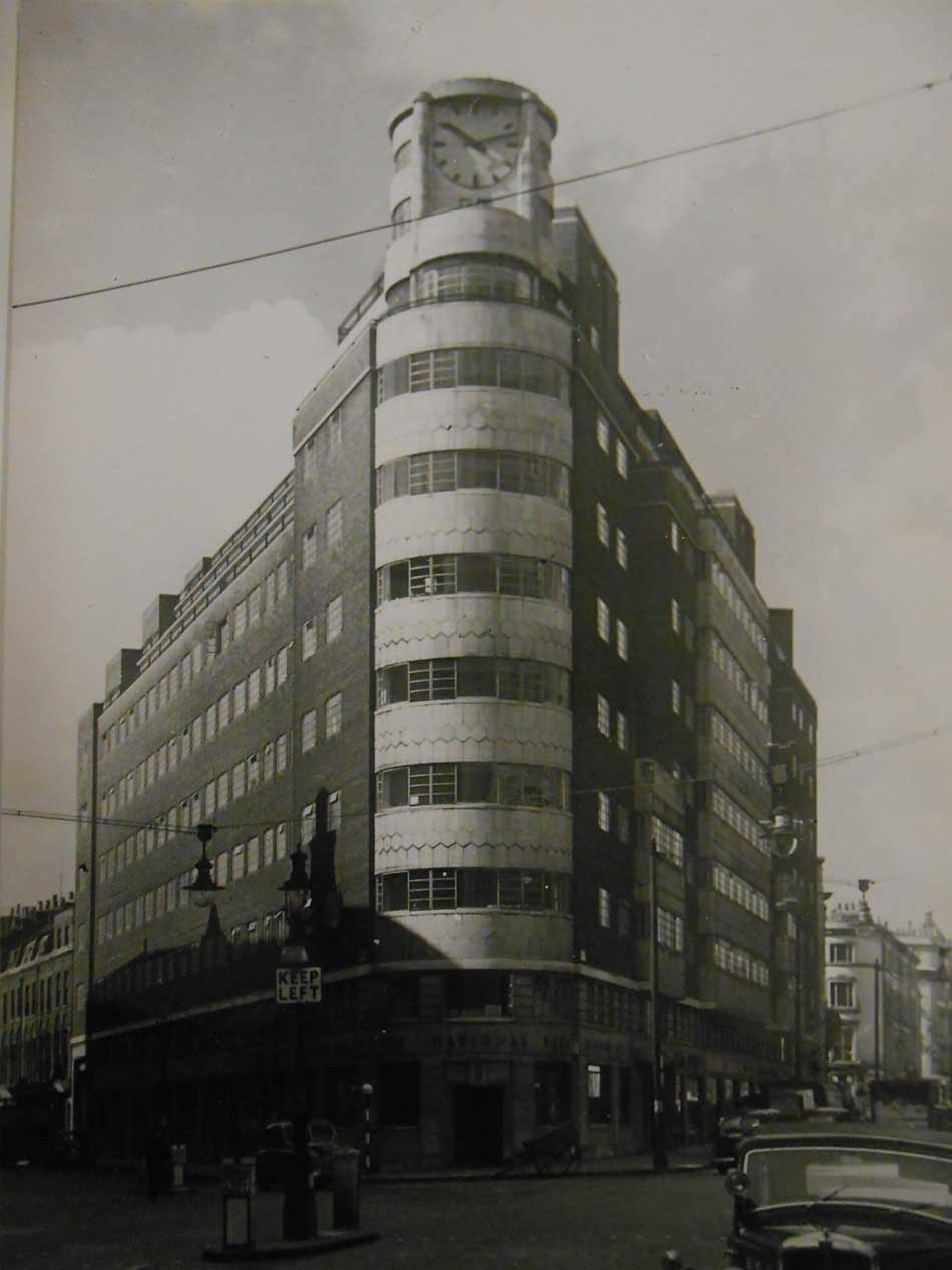 Historical photo of No. 1 New Oxford Street